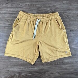 Vuori Ponto Shorts Mens Large Athletic Gym Performance Drawstring Pockets V344